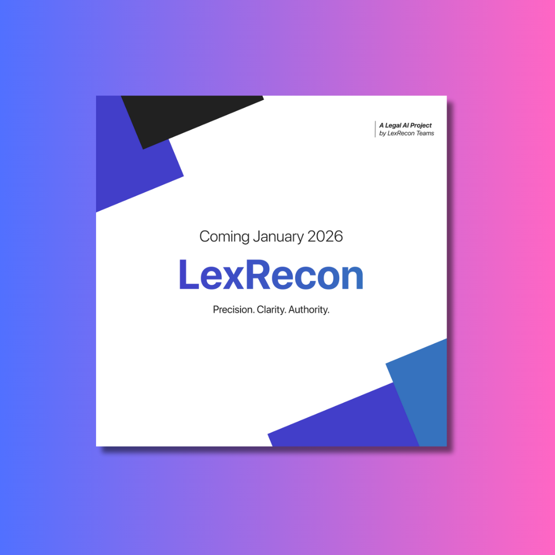 Screenshot proyek AI Legal AI Project by LexRecon Teams
