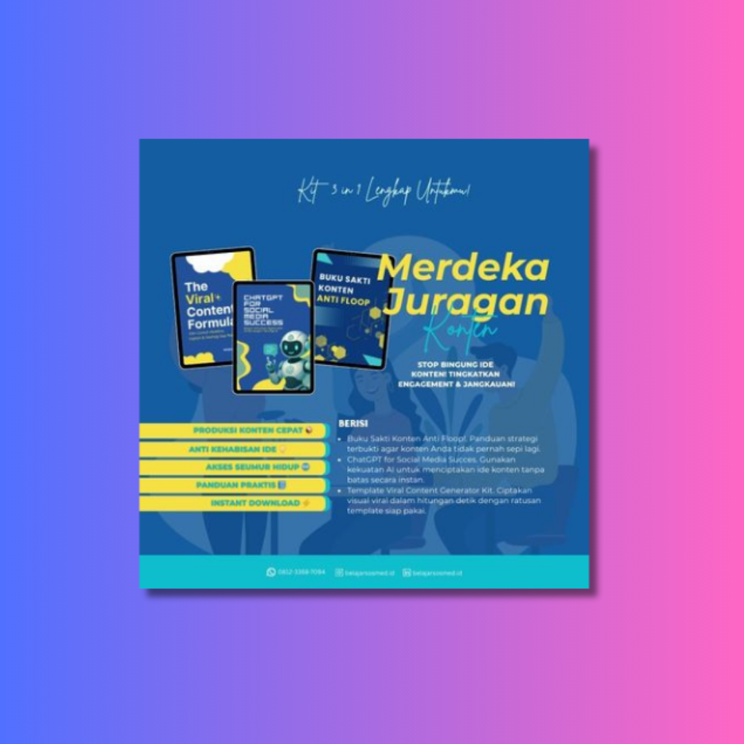 Screenshot proyek belajarsosmed.com Product Cover