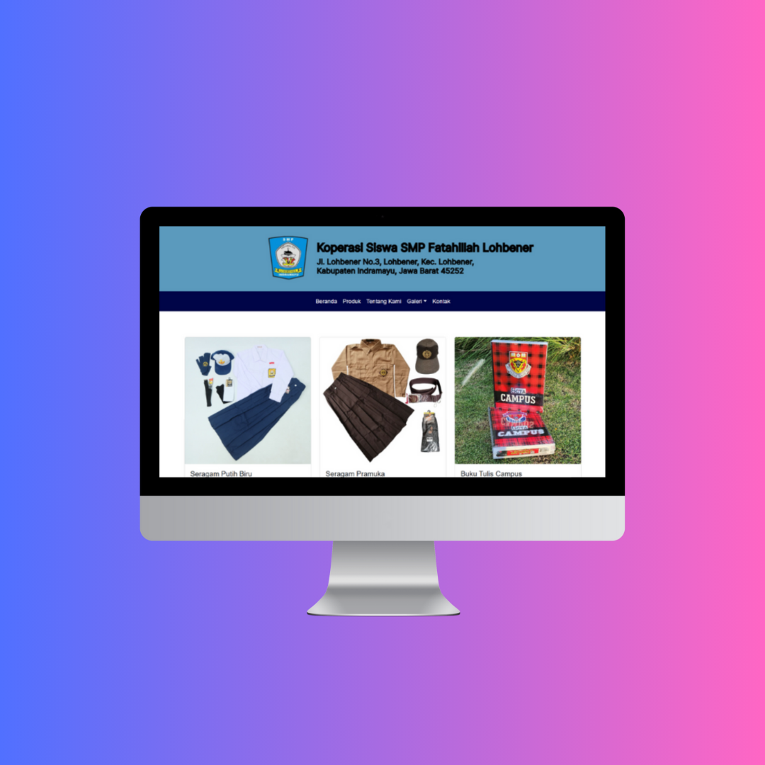 Screenshot proyek Sistem Pelayanan Digital (SiPedia)