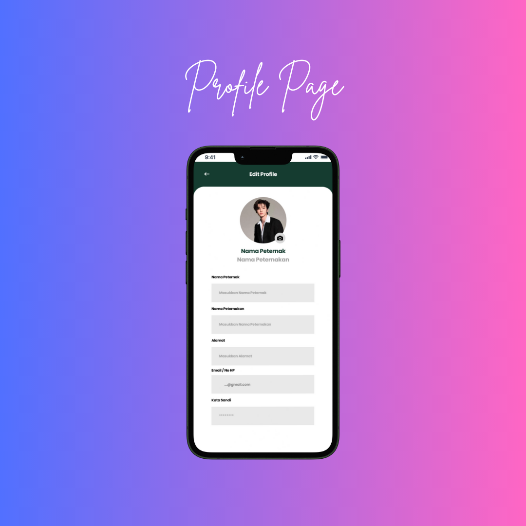 Screenshot proyek SiTernaks (UI/UX)